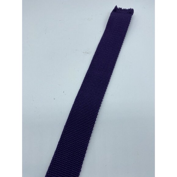 Laidback Men's Woven Purple D Ring Belt Size End to End 34" Small-Medium - Picture 7 of 7